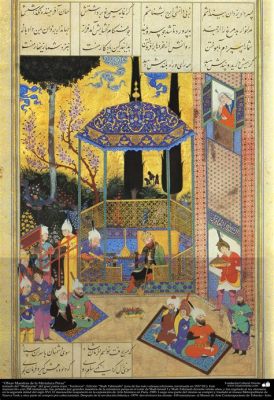 Le Shah-Nama de Sultan Muhammad: Un chef-d'œuvre de miniatures persanes scintillantes!