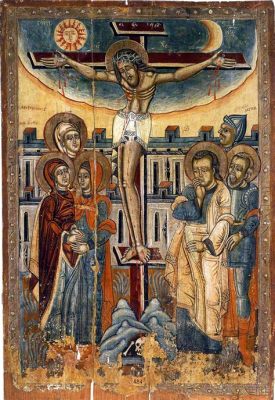  La Crucifixion à Enamel de Xeni! Un Voyage au Cœur de la Foi Byzantines