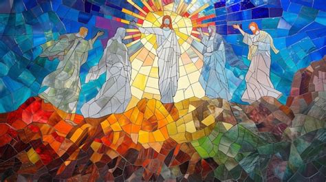  Le Triptyque de la Transfiguration : Une symphonie en couleurs et une ode à la lumière divine